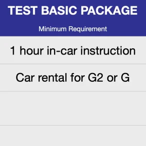 basic driving road test package ottawa