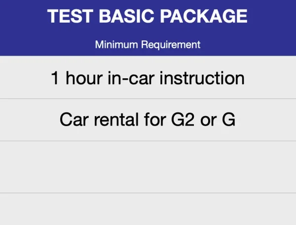 Road Test Basic Package - Walkley Driving School Ottawa - MTO Approved ...